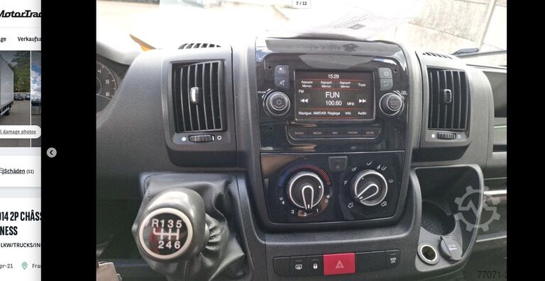 Furgoneta caja FIAT Ducato  Koffer+LBW*Navi*Klima*Kamera*