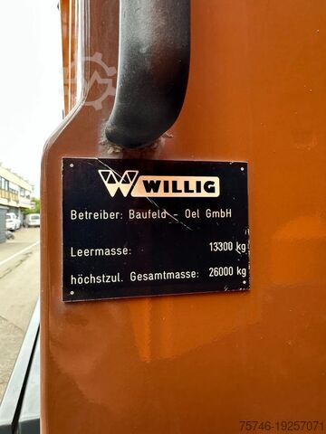 ট্যাঙ্কার ট্রাক Scania G440 6x2 *Willig *Tank Altöl+Filter Entsorgung ADR