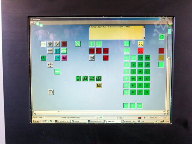 Mehrspindelbohrmaschine WEEKE BST 500 D