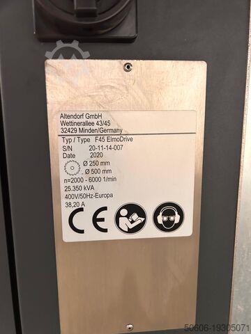 Stumdomas stalo pjūklas Altendorf F 45 ElmoDrive