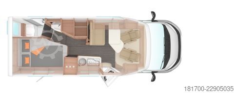 Poluintegrisani kamper Weinsberg CaraCompact EDITION PEPPER 600 MF *TraumMobil* 160*Automatik
