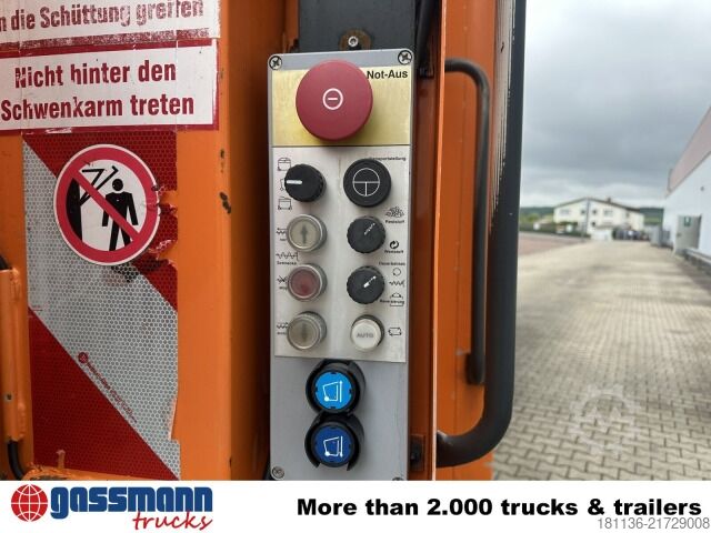 Skraldevogn MAN TGS 26.400 6X4 BL, Seilabroller, Haller Lotos,