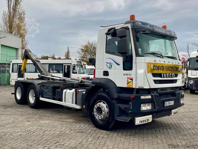 Kranbil Iveco Stralis 360 6x2 Manual gearbox