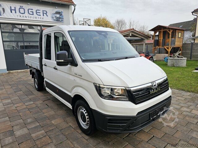 Sonderausbau-Transporter MAN TGE 3.140 Doka L3 Dreiseitenkipper Facelift