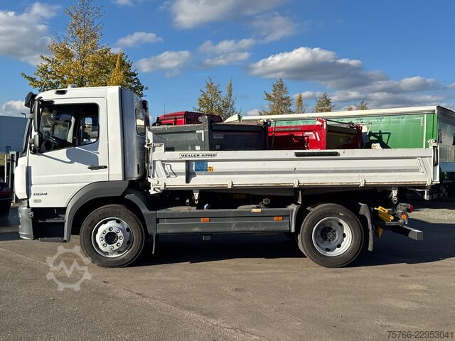 Truk bak dump tiga sisi MERCEDES-BENZ ATEGO 1324 K / AHK / 3 SITZE / Hydraulik Für AH