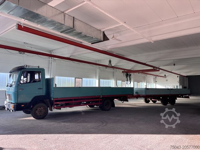 Tovornjak z ravno ploščadjo (odprt) Mercedes-Benz 817 Pritsche 6,2m + Anhänger*TÜV NEU*