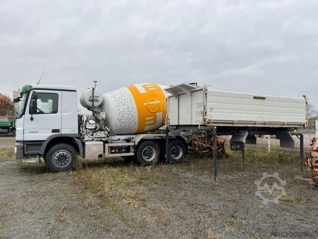 बॉडी बदलने वाला ट्रक MERCEDES-BENZ Actros 2644 6x4 3-Achs Kipper Mischer+Kipper