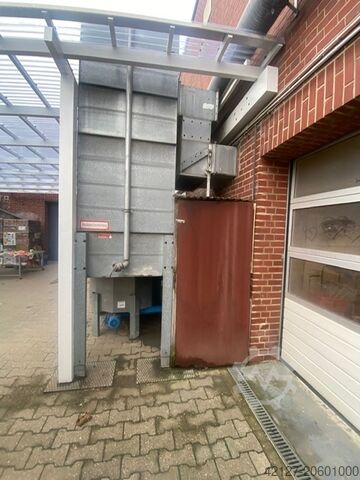 Sistema di estrazione con pressa bricchettatrice Nestro ASA + BP