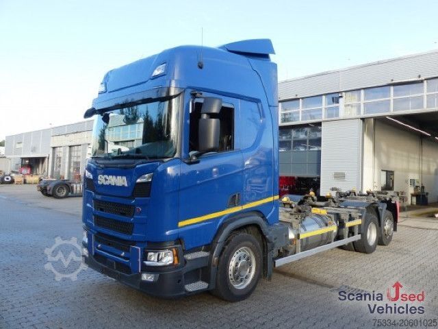 Kamion sa zamjenjivom nadogradnjom Scania R 410 B6x2*4NB