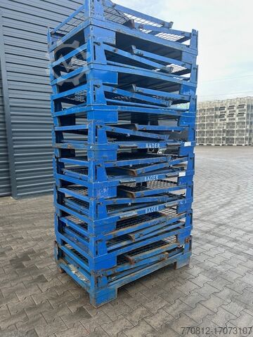 Magasraktár Gitterbox Folding