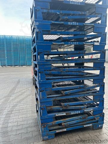 Magasraktár Gitterbox Folding