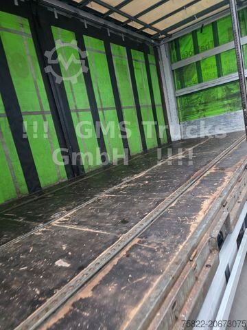 Plattewagen met zeil MERCEDES-BENZ Antos 2540 / Lenkachse / Load 15,3ton