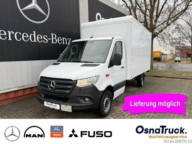 बॉक्स वैन MERCEDES-BENZ Sprinter 317 CDI Koffer+LBW maxi L3, Klima, Navi