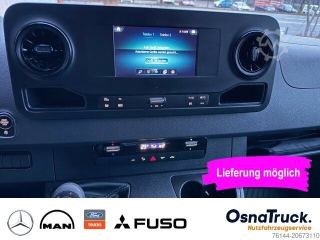 厢式货车 MERCEDES-BENZ Sprinter 317 CDI Koffer+LBW maxi L3, Klima, Navi