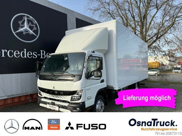 बॉक्स वैन FUSO 7C18 Koffer+LBW,Klima Nutzlast 2950 KG,Sideguard
