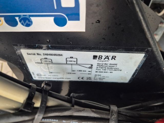 Gėrimų sunkvežimis IVECO AS260S50Y/FS 6x2 Böse Schwenkwand + LBW 2 x AHK