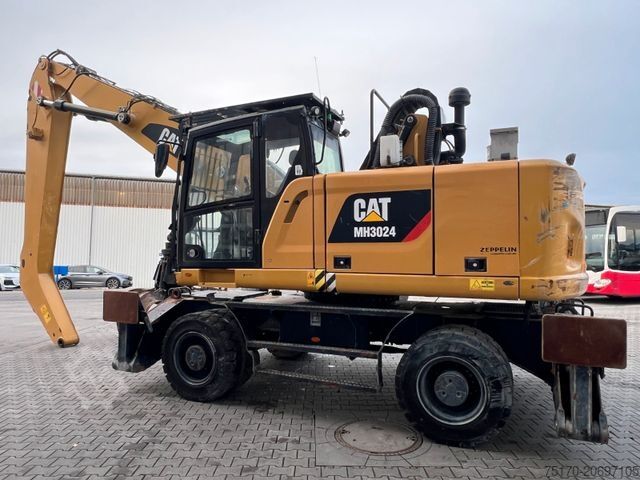Ratinis ekskavatorius CATERPILLAR MH3024 / MH 3024 / Greifer / 2018 / 10.735h