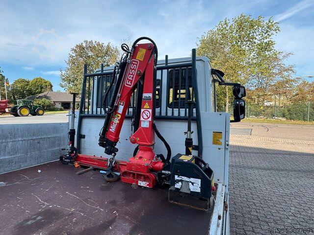 皮卡厢式货车 IVECO 75E16 Pritsche mit Kran Fassi