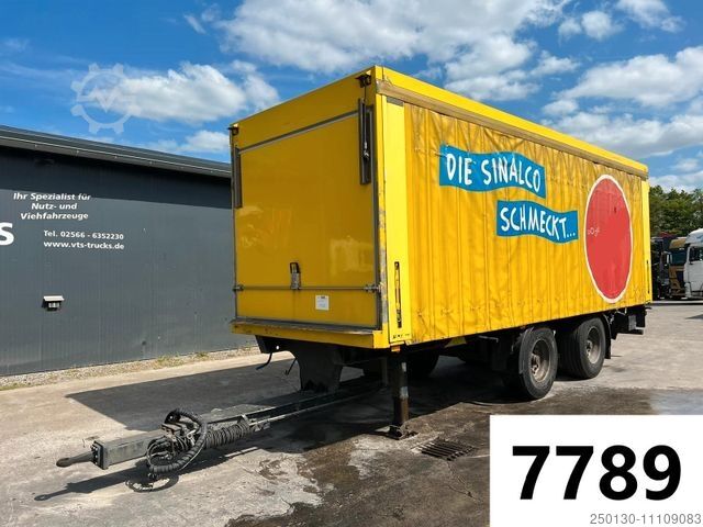 Beverage trailer Wuelhorst ZTFA 18 Tandem Anhänger Getränke