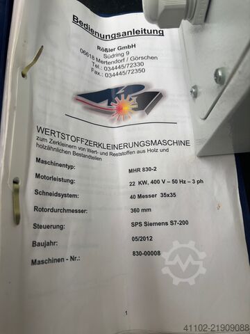Hacker rössler Mhr830/2