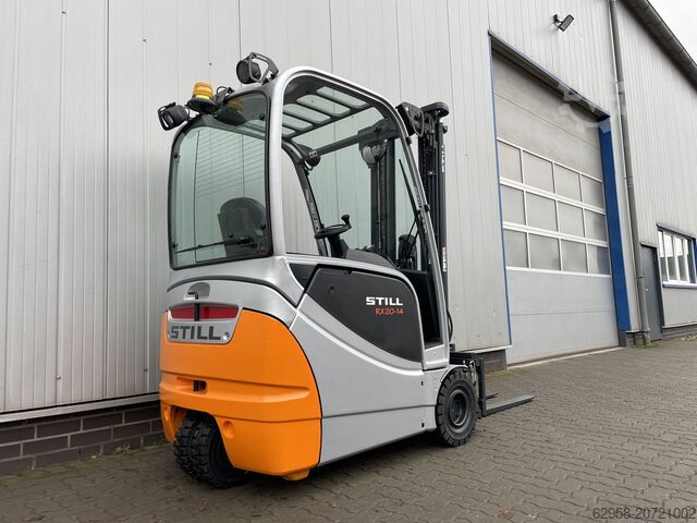 Electric 3-wheel forklift STILL RX20-14 | Nur 2.768 Bst.
