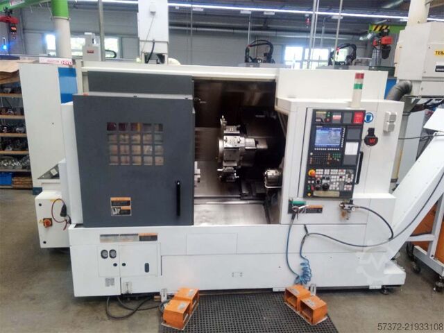 CNC বিপরীত স্পিন্ডেল ওব্লিক বেড লেদ মেশিন DMG Mori Seiki NL2500 SMC/700