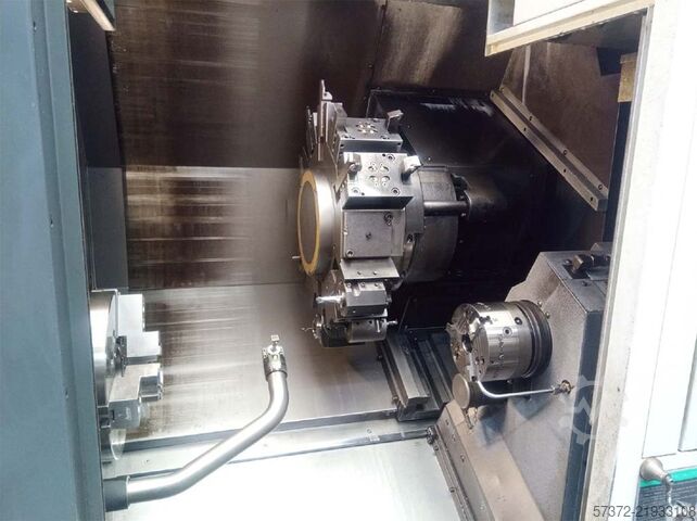 CNC বিপরীত স্পিন্ডেল ওব্লিক বেড লেদ মেশিন DMG Mori Seiki NL2500 SMC/700