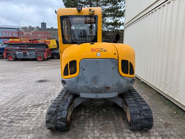 Minikoparka WACKER Neuson 50Z3 / 2014 BJ / 2 x Löffel
