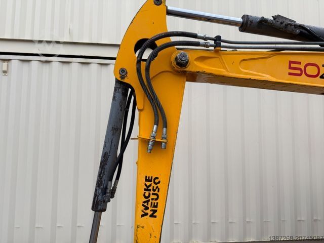 Minikoparka WACKER Neuson 50Z3 / 2014 BJ / 2 x Löffel