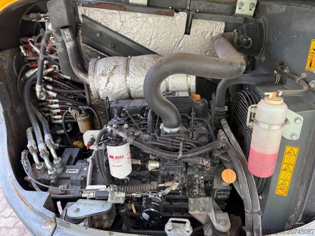 Minikoparka WACKER Neuson 50Z3 / 2014 BJ / 2 x Löffel