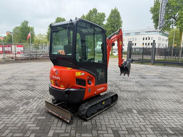 Mini-escavadora Kubota KX019-4 215h only