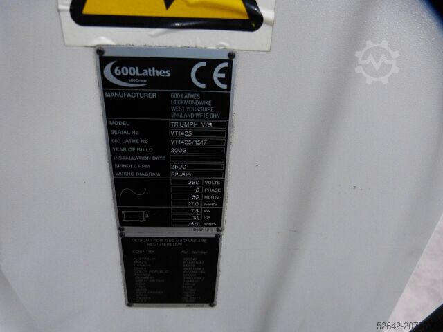 Centra virpa Colchester Triumph VS 2500