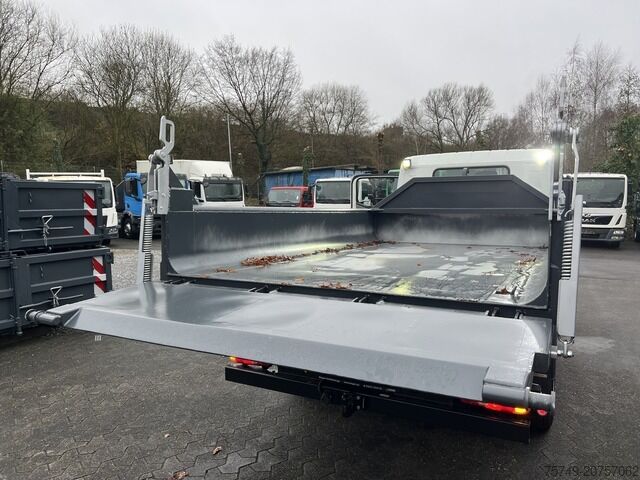 Camión multibasculante Telehoist Fuso Fuso Canter 7C18 City Abrollkipper AHK Hooklift