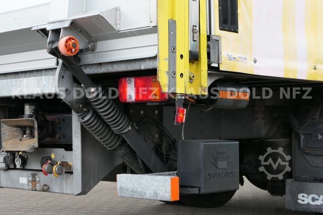 LKW mit Getränkeaufbau SCANIA P 340 Getränkewagen Kamera LBW