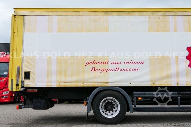 LKW mit Getränkeaufbau SCANIA P 340 Getränkewagen Kamera LBW