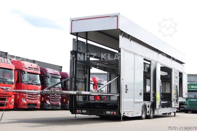 Autotransporter Auflieger  Rolfo S2 geschloss. Autotransp. Hubdach Lifbühne