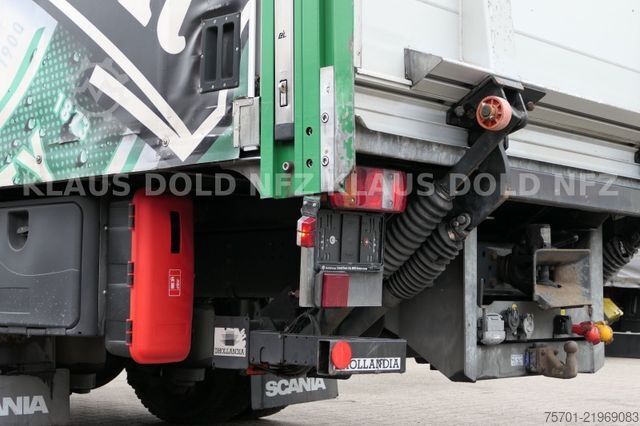 LKW mit Getränkeaufbau SCANIA P 340 Getränkewagen Kamera LBW