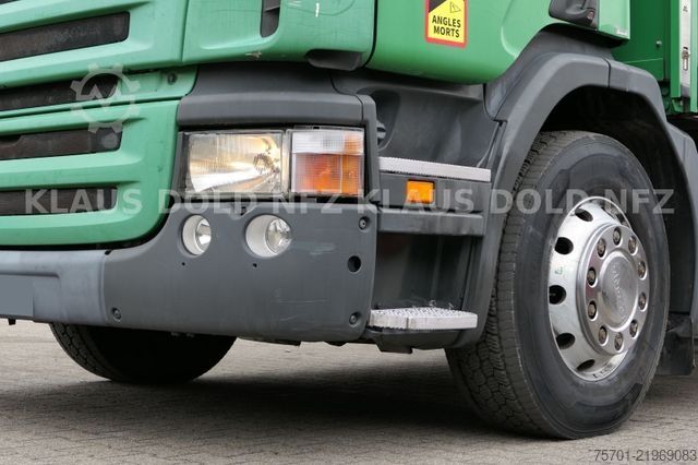 LKW mit Getränkeaufbau SCANIA P 340 Getränkewagen Kamera LBW