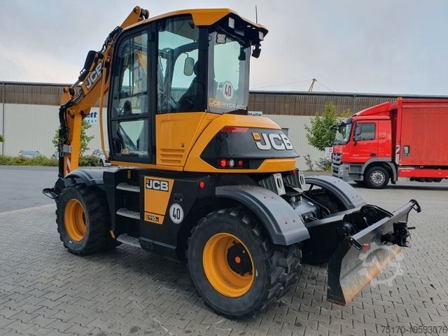 Мобільний екскаватор JCB Hydradig 110W / Pratzen / nur 572h! / 2023