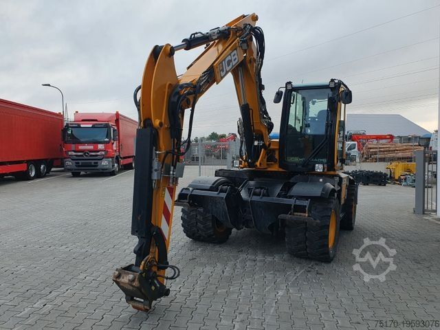 Мобільний екскаватор JCB Hydradig 110W / Pratzen / nur 572h! / 2023