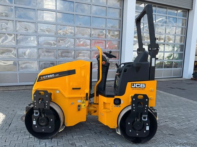 Одно-барабанний каток JCB CT 260-120 / NEU 2025 / Wasser Sprühanlage