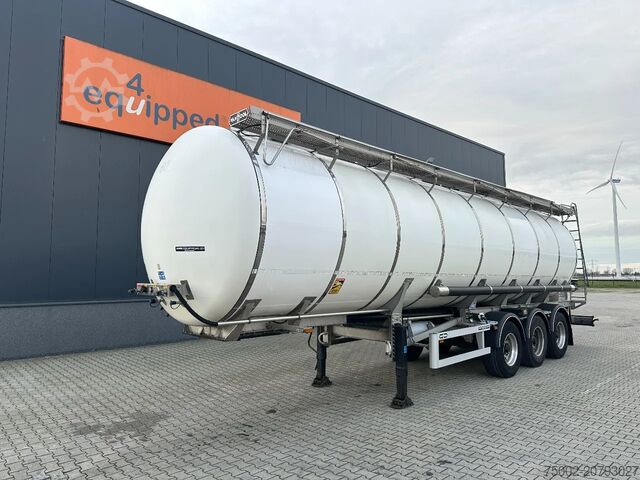 Citerne alimentaire Van Hool FOOD / 39.000L / 3-COMP / INOX / NL-trailer / A...