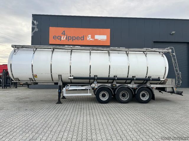 Пищевой танкер Van Hool FOOD / 39.000L / 3-COMP / INOX / NL-trailer / A...