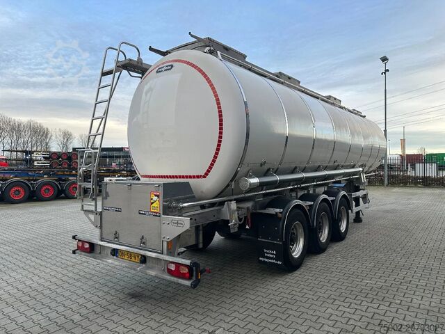 Citerne alimentaire Van Hool FOOD / 39.000L / 3-COMP / INOX / NL-trailer / A...