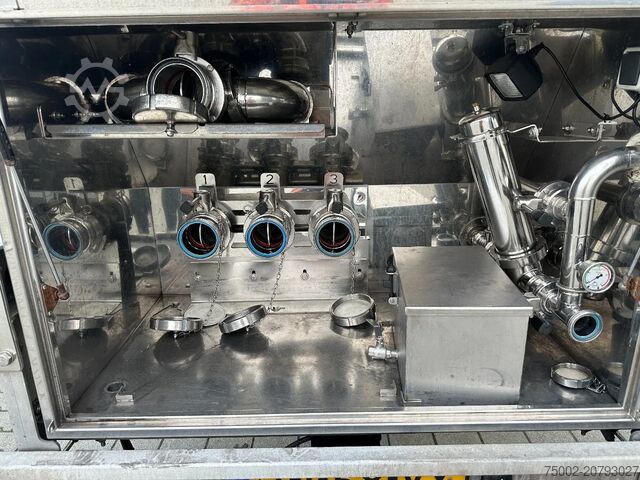 Пищевой танкер Van Hool FOOD / 39.000L / 3-COMP / INOX / NL-trailer / A...