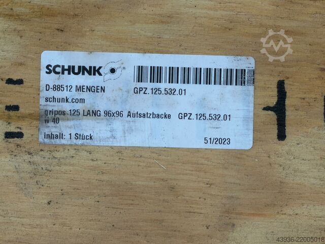 Spåntagning SCHUNK - KONTEC KSG 100 SCHUNK KONTEC KSG 100