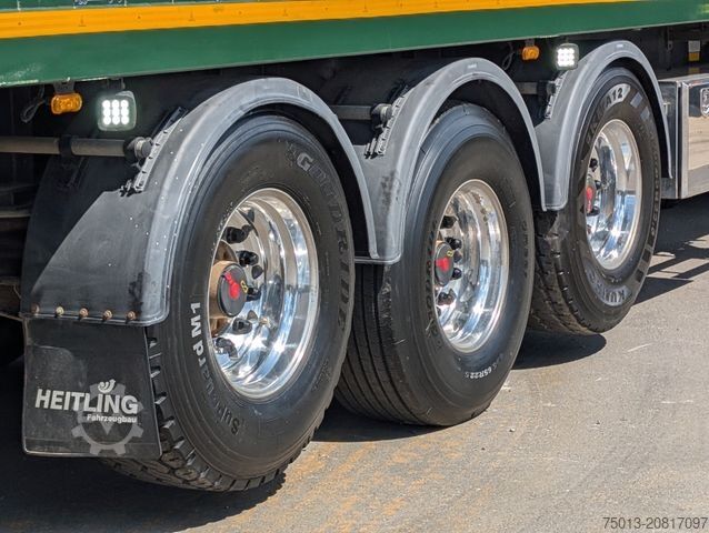 Kliftrailer með hreyfanlegum gólfi Heitling HEITLING Push-Trailer 55 cbm, 2x Liftachse