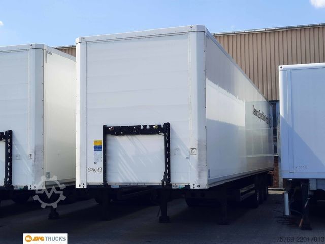 Sandučasta poluprikolica KÖGEL Koffer Doppelstock Liftachse VDI 2700 EN 12642XL
