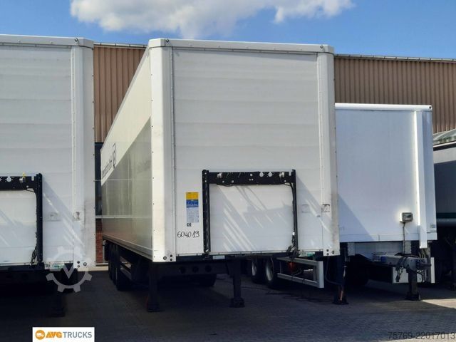 Sandučasta poluprikolica KÖGEL Koffer Doppelstock Liftachse VDI 2700 EN 12642XL