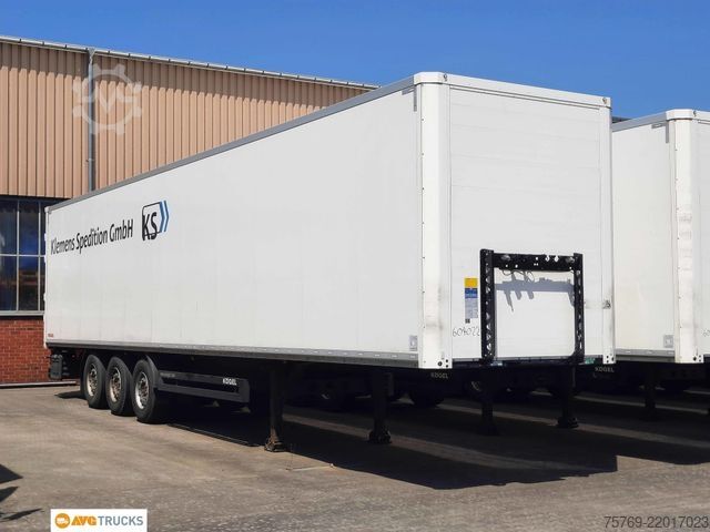 Kutu dorse KÖGEL Koffer Doppelstock Liftachse VDI 2700 EN 12642XL